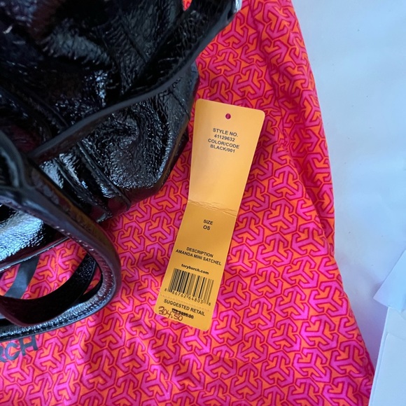 Tory Burch Black Amanda Mini Satchel - Picture 13 of 14